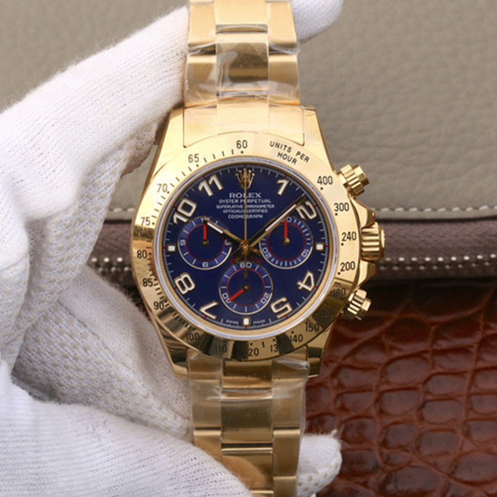 Rolex Daytona Blue Dial 116528 - WatchesReplica.is