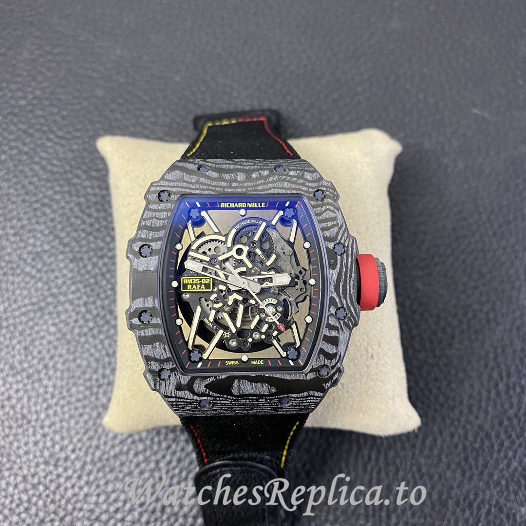 Richard Mille Replica RM035-2 Canvas strap 50MM - WatchesReplica.is