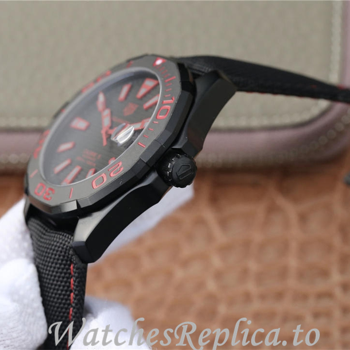 Tag Heuer Replica Aquaracer Canvas strap 43MM - WatchesReplica.is