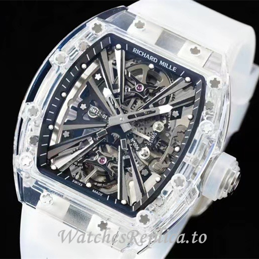 Richard Mille Replica RM12-01 Rubber strap 50MM - WatchesReplica.is