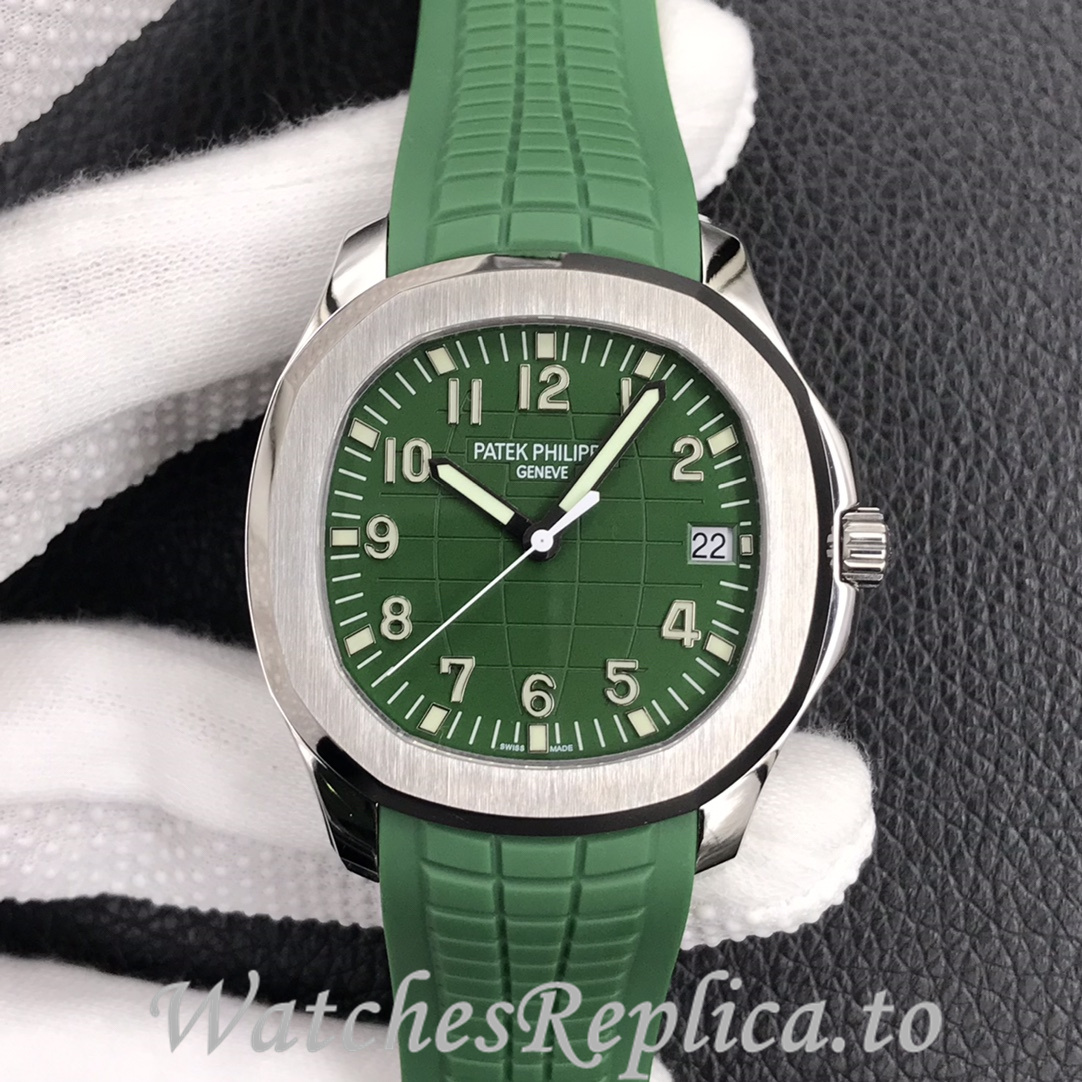 Patek Philippe Replica Aquanaut 5167 Rubber strap 40MM - WatchesReplica.is