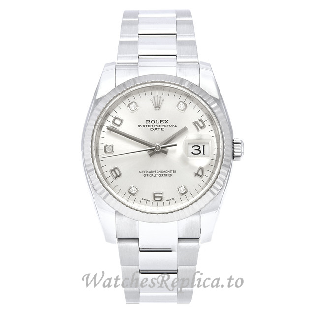 Replica Rolex Date 115234-2 34MM - WatchesReplica.is