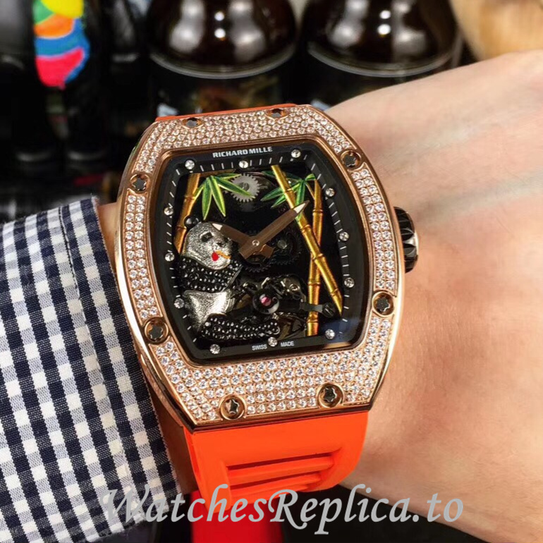 Richard Mille Replica RM26-01 Rubber strap 50MM - WatchesReplica.is
