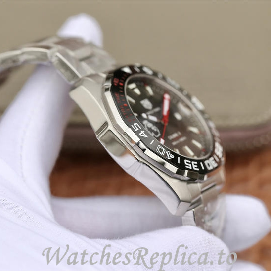 Tag Heuer Replica Aquaracer Stainless steel strap 43MM - WatchesReplica.is