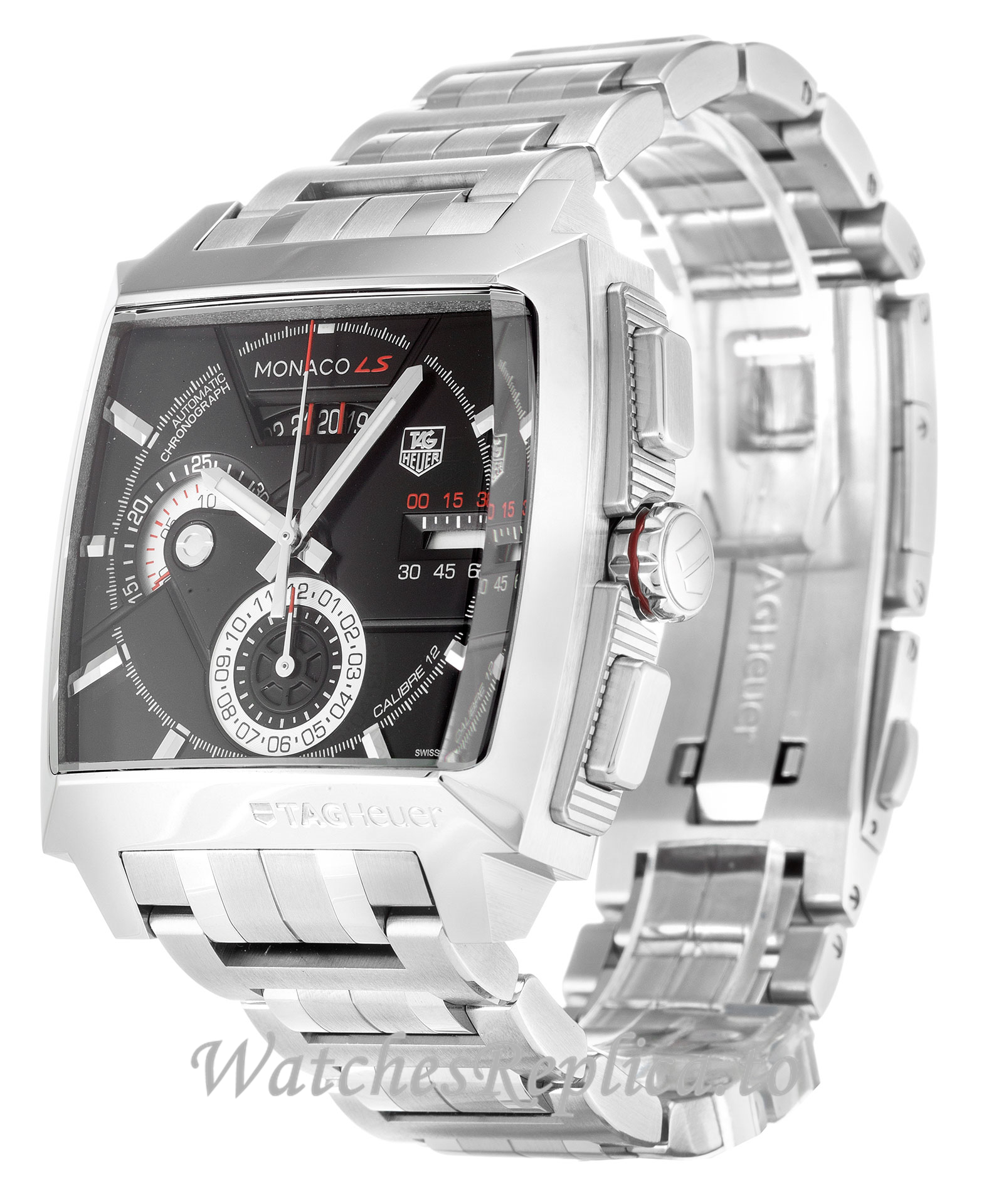 Tag Heuer Monaco Black Dial CAL2110.BA0781-40.5 MM - WatchesReplica.is