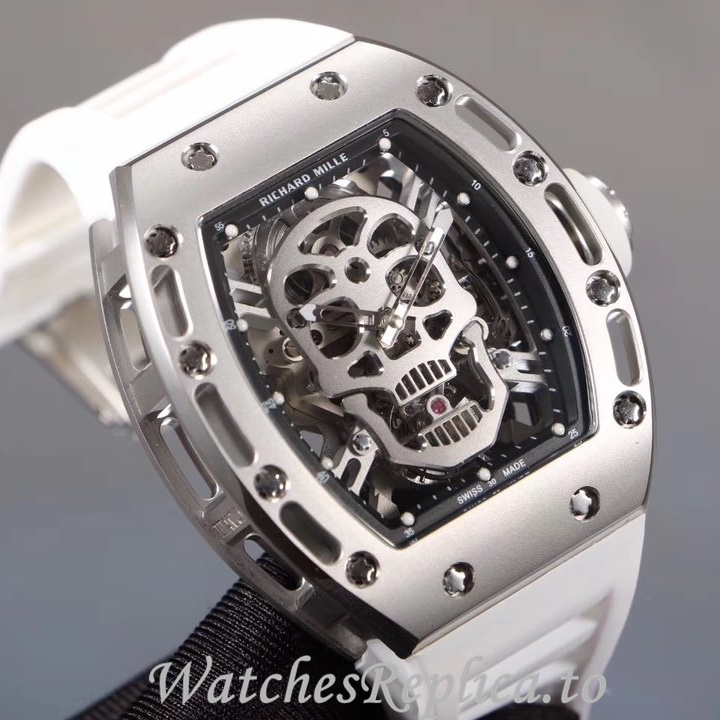 Richard Mille Replica RM052 Rubber strap 50MM - WatchesReplica.is