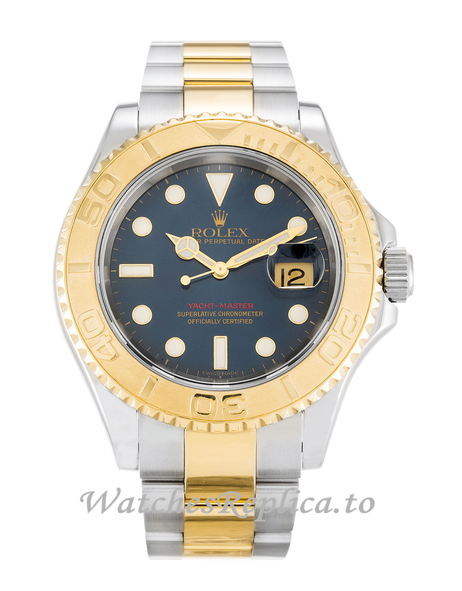 Rolex Yacht Master Blue Dial 16623 40MM - WatchesReplica.is