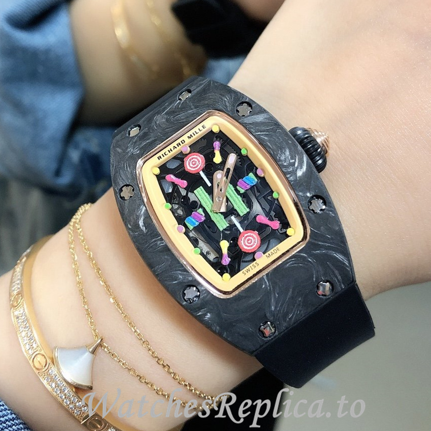 Richard Mille Replica RM37-01 Rubber strap 52.65x34.40MM - WatchesReplica.is