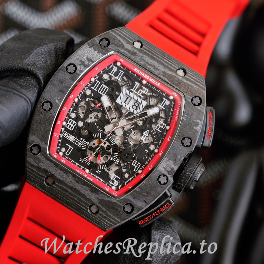 Richard Mille Replica RM11-03 Rubber strap 50MM - WatchesReplica.is