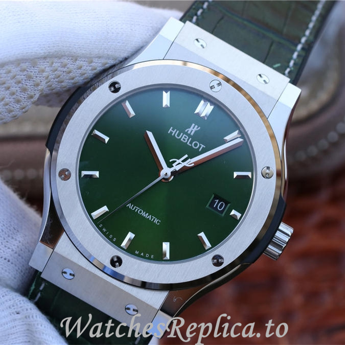 Hublot Replica Classic Fusion Series Leather strap 42MM - WatchesReplica.is