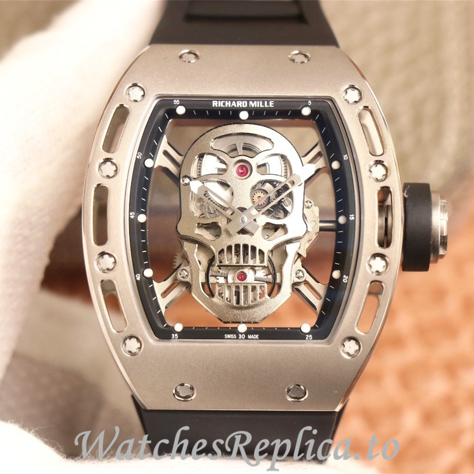Richard Mille Replica RM052 Rubber strap 50MM - WatchesReplica.is
