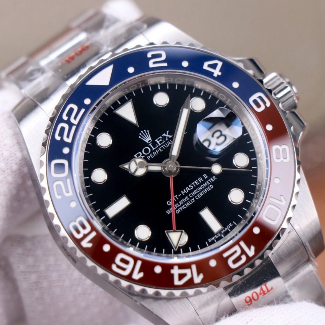 Replica Rolex GMT Master Pepsi Bezel 116719 40MM - WatchesReplica.is