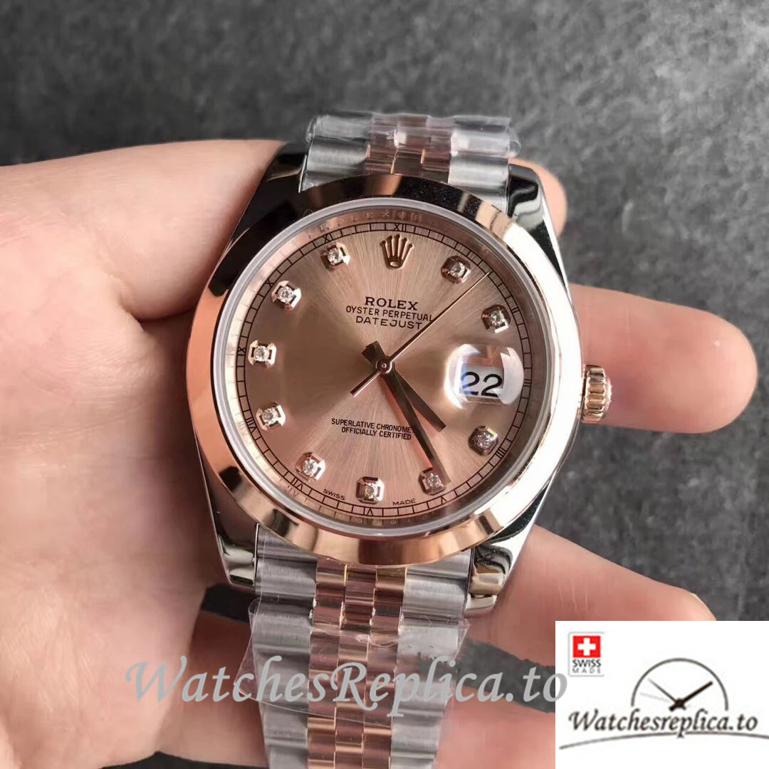 Swiss Rolex Datejust Replica 126301 Stainless steel strap 41MM - WatchesReplica.is
