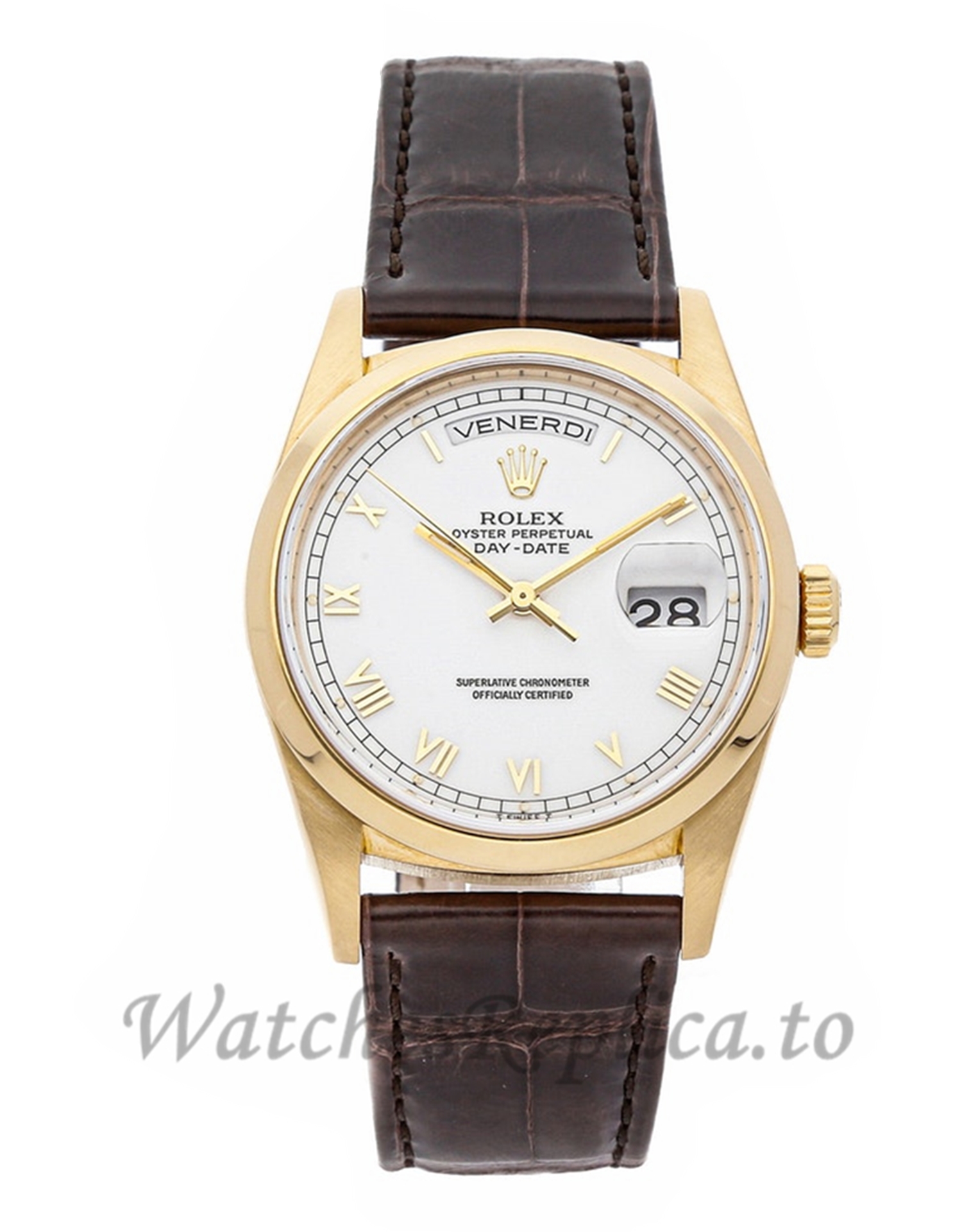 Rolex Replica Day-Date 36mm 18208 - WatchesReplica.is