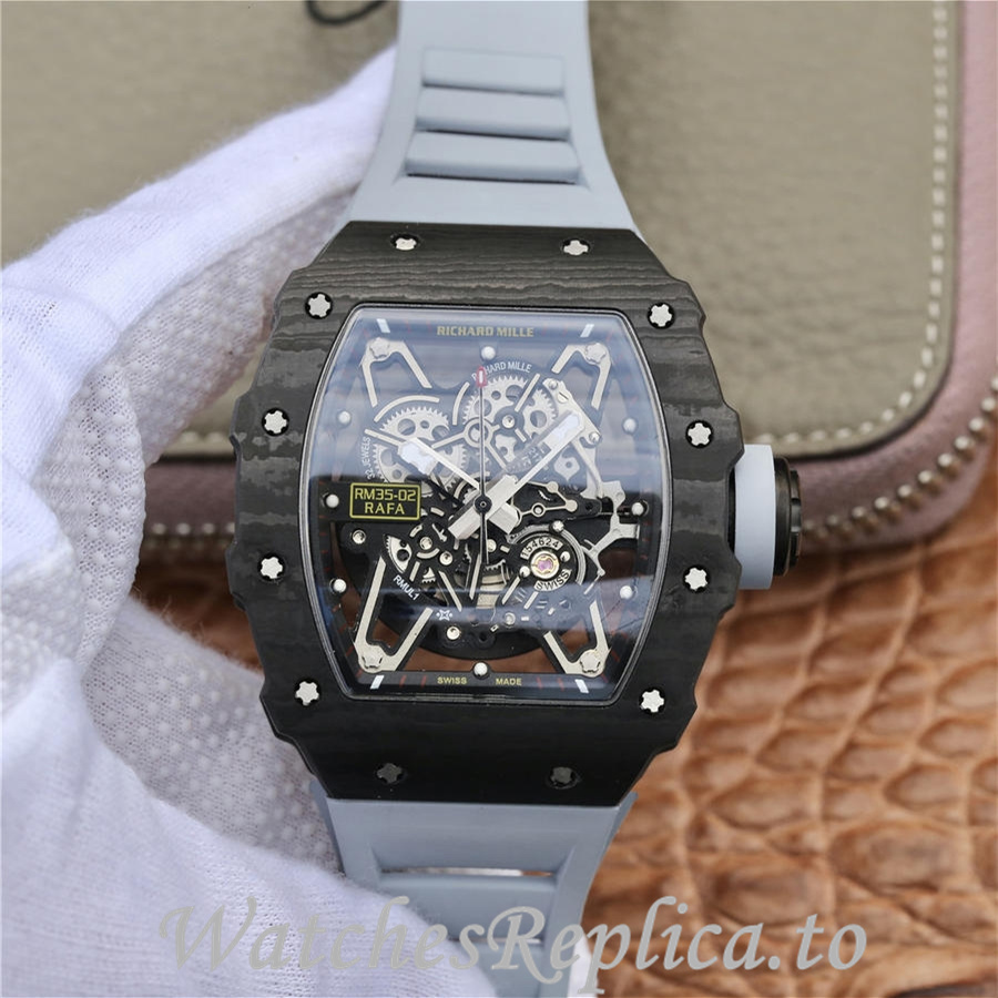 Richard Mille Replica RM035-02 Rubber strap 50MM - WatchesReplica.is