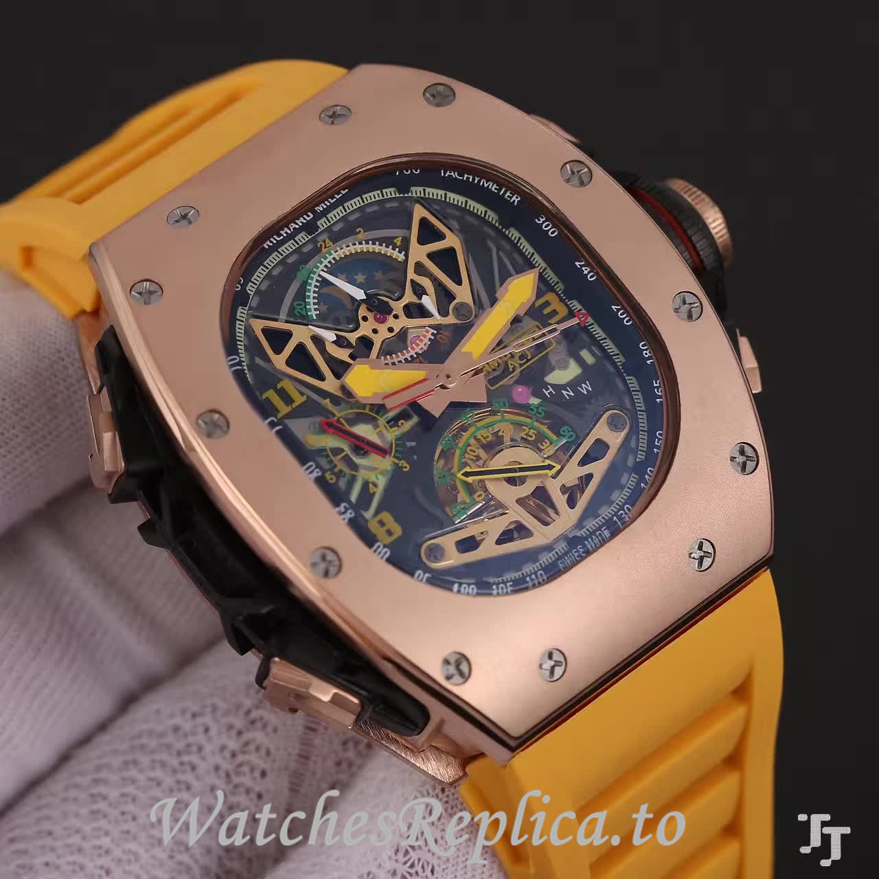 Richard Mille Replica RM50-02 Rubber strap 41MM - WatchesReplica.is