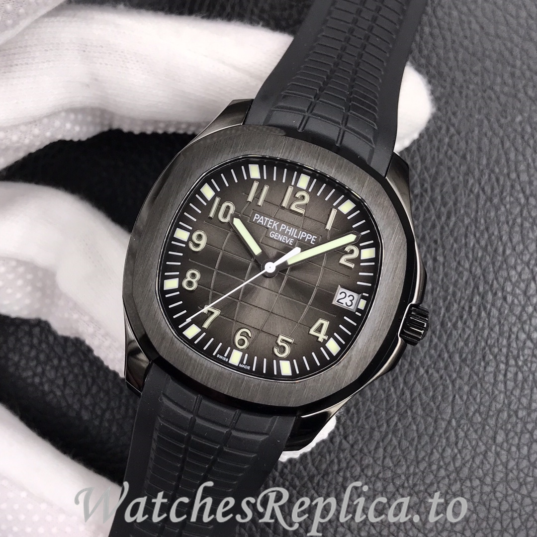 Patek Philippe Replica Aquanaut 5167 Rubber strap 40MM - WatchesReplica.is