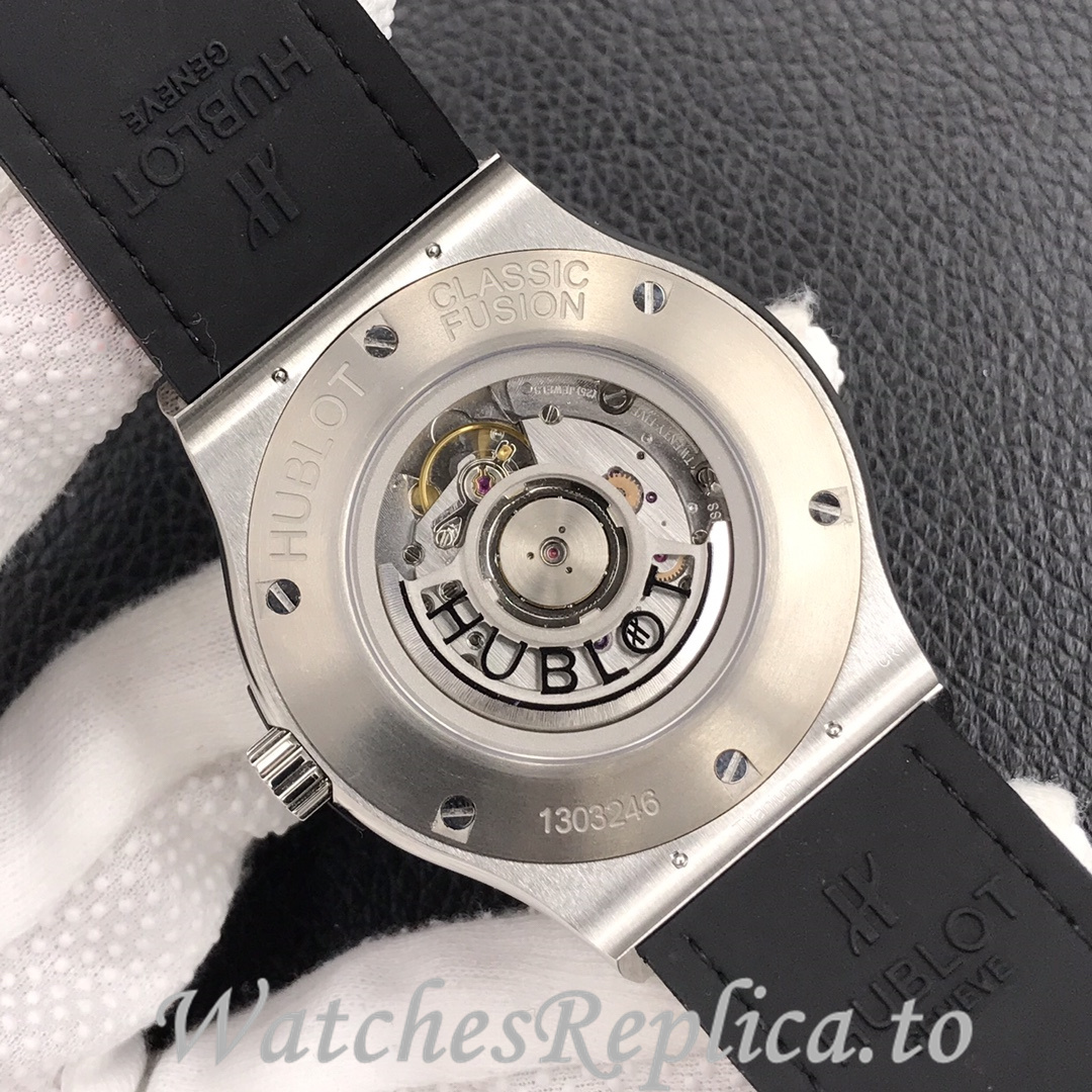 Hublot Replica Classic Fusion Series Leather strap 45MM - WatchesReplica.is
