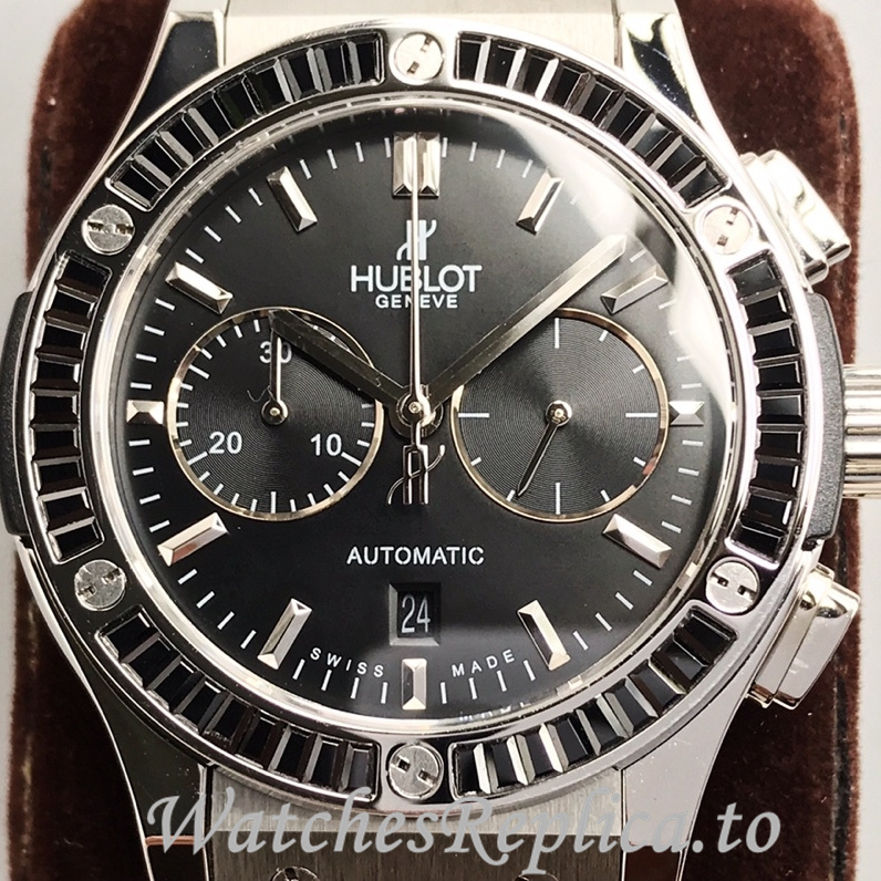 Hublot Replica Classic Fusion Leather strap 45MM - WatchesReplica.is