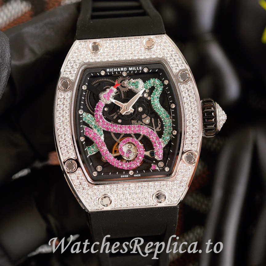 Richard Mille Replica RM26-01 Rubber strap 50MM - WatchesReplica.is