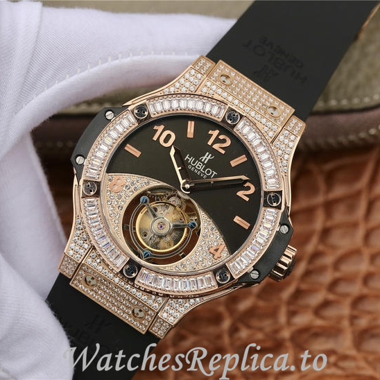 Hublot Replica Big Bang Rubber strap 44MM - WatchesReplica.is