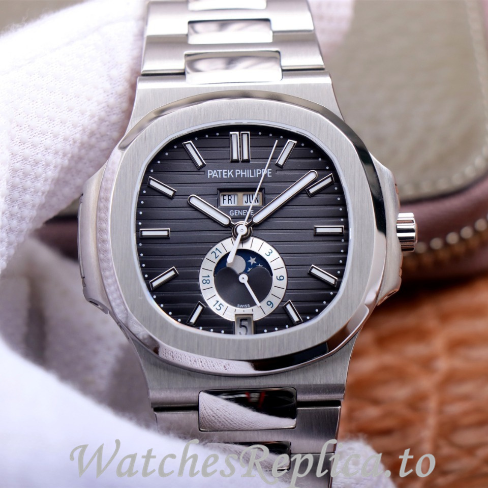 Patek Philippe Replica Nautilus 5726 Stainless steel strap 40.5MM - WatchesReplica.is
