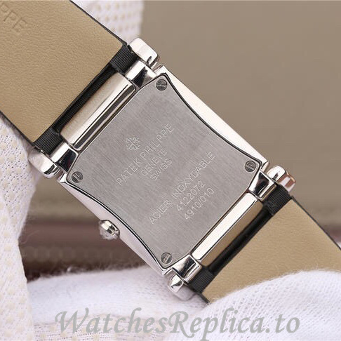 Patek Philippe Replica Twenty-4 Leather strap 30MM - WatchesReplica.is