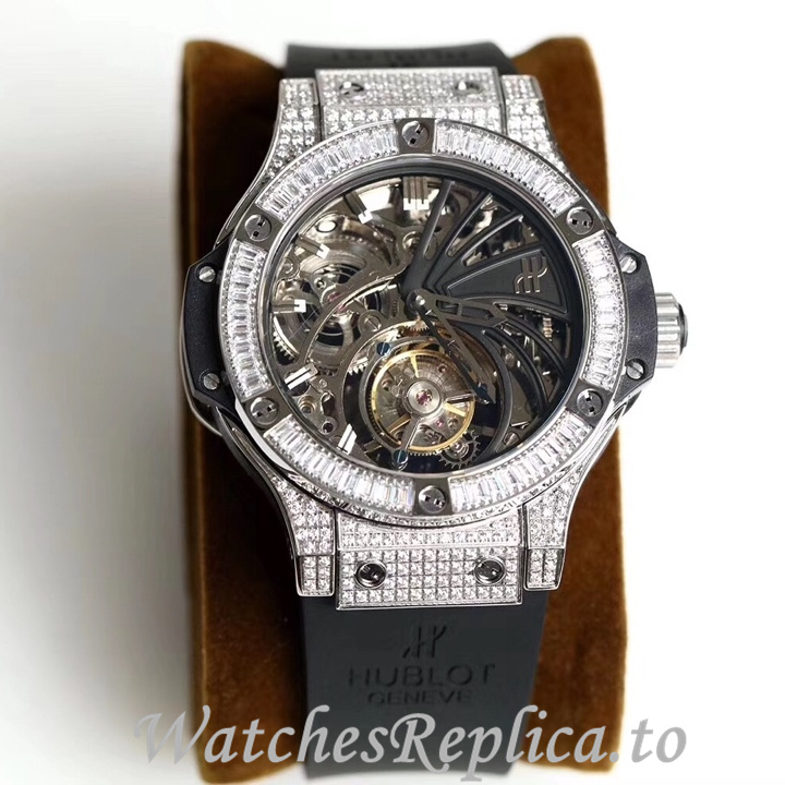 Hublot Replica Big Bang Series Rubber strap 44MM - WatchesReplica.is