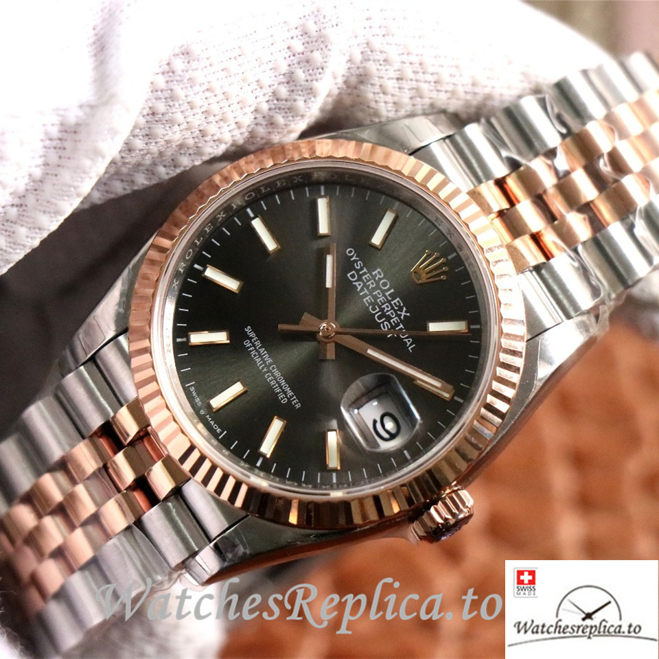 Swiss Rolex Datejust Replica 126233 Stainless steel strap 36MM - WatchesReplica.is
