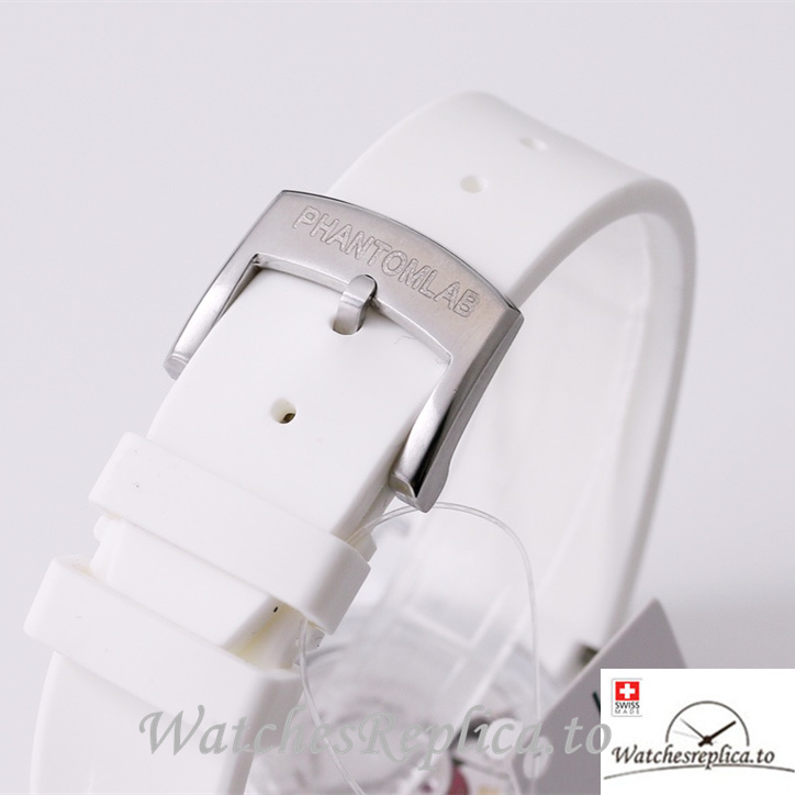 Swiss Rolex Submariner Replica Rubber strap 40MM PHANTOMLAB&ROLEX Blue Dial - WatchesReplica.is