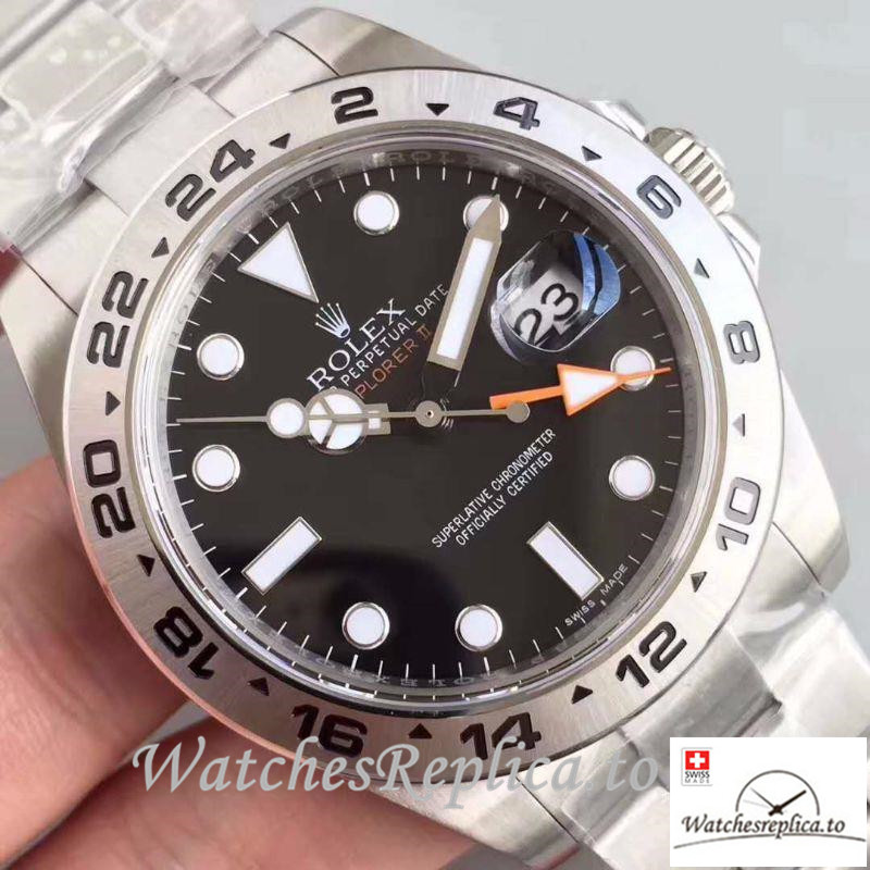 Swiss rolex Explorer II Replica 216570 Number Markers 42MM - WatchesReplica.is