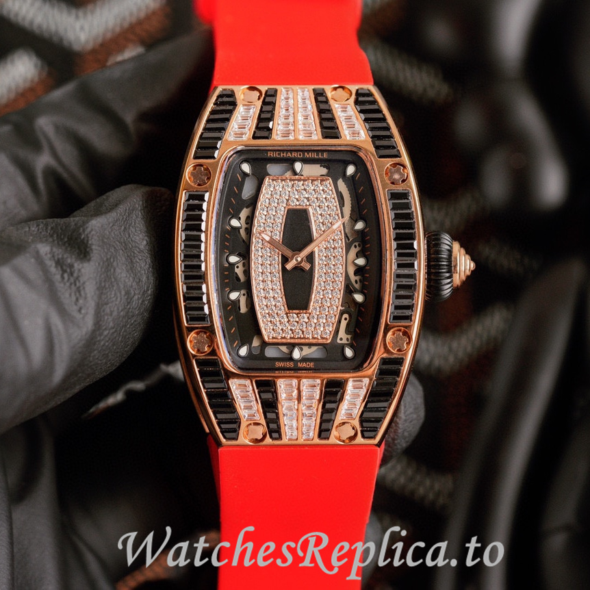 Richard Mille Replica RM007-1 Rubber strap 45MM - WatchesReplica.is