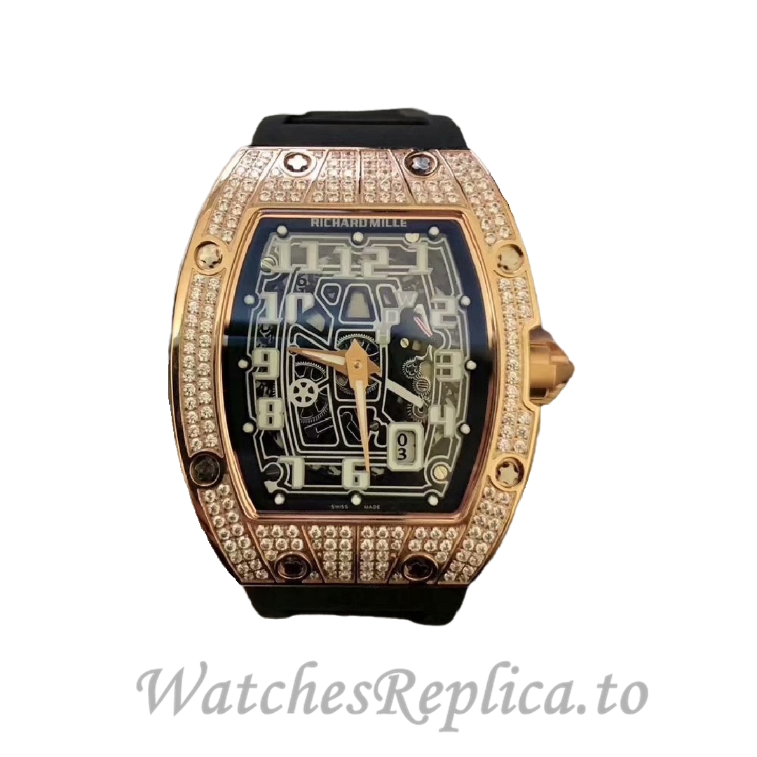 Richard Mille Replica RM67-01 Rubber strap 48MM - WatchesReplica.is