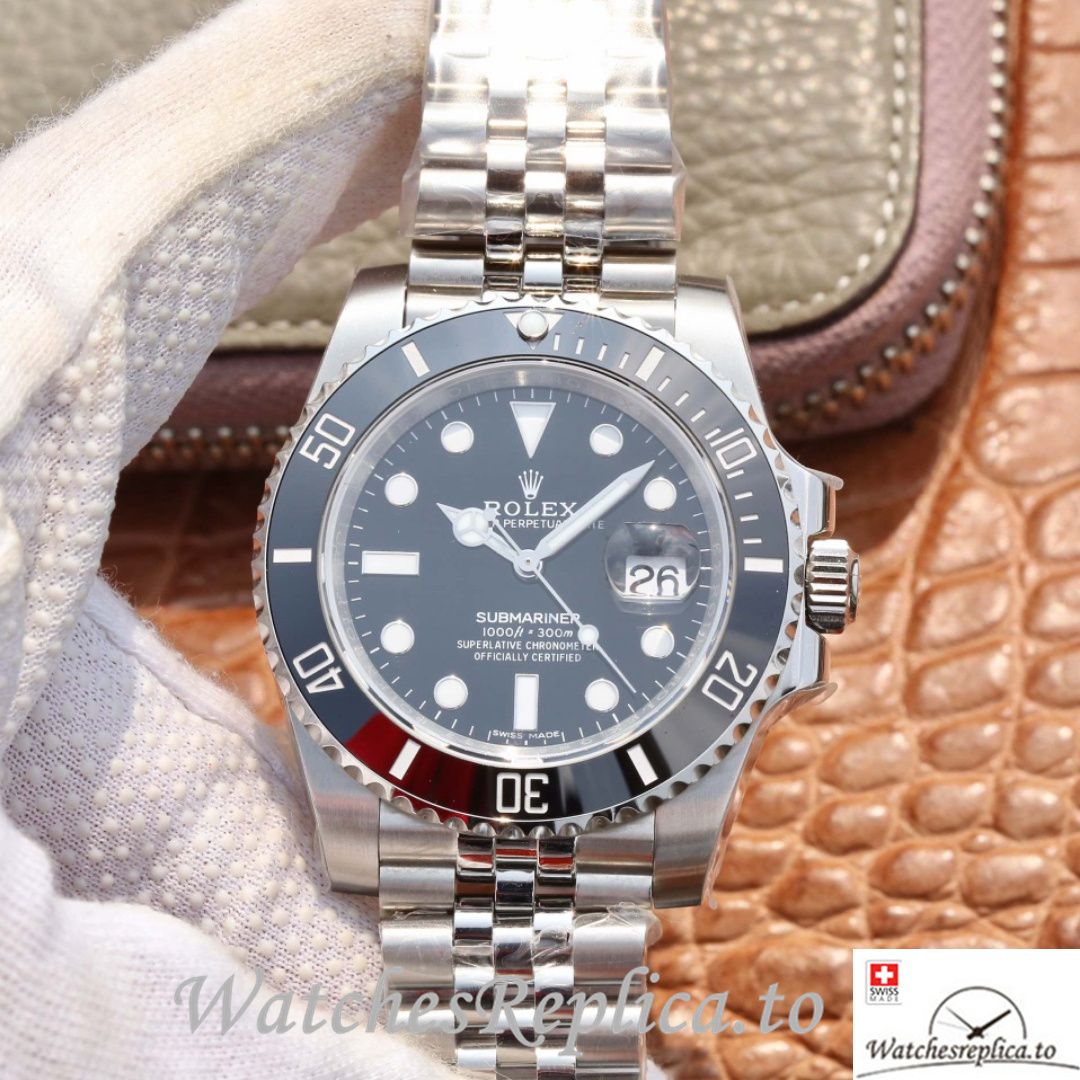 Rolex Submariner 116610LN Stainless steel strap 40MM - WatchesReplica.is