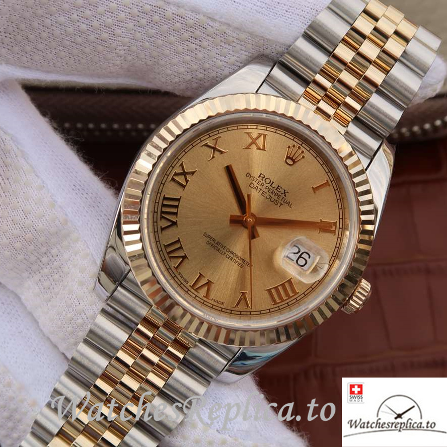 Swiss Rolex Datejust Replica 126333 Stainless steel strap 41MM - WatchesReplica.is