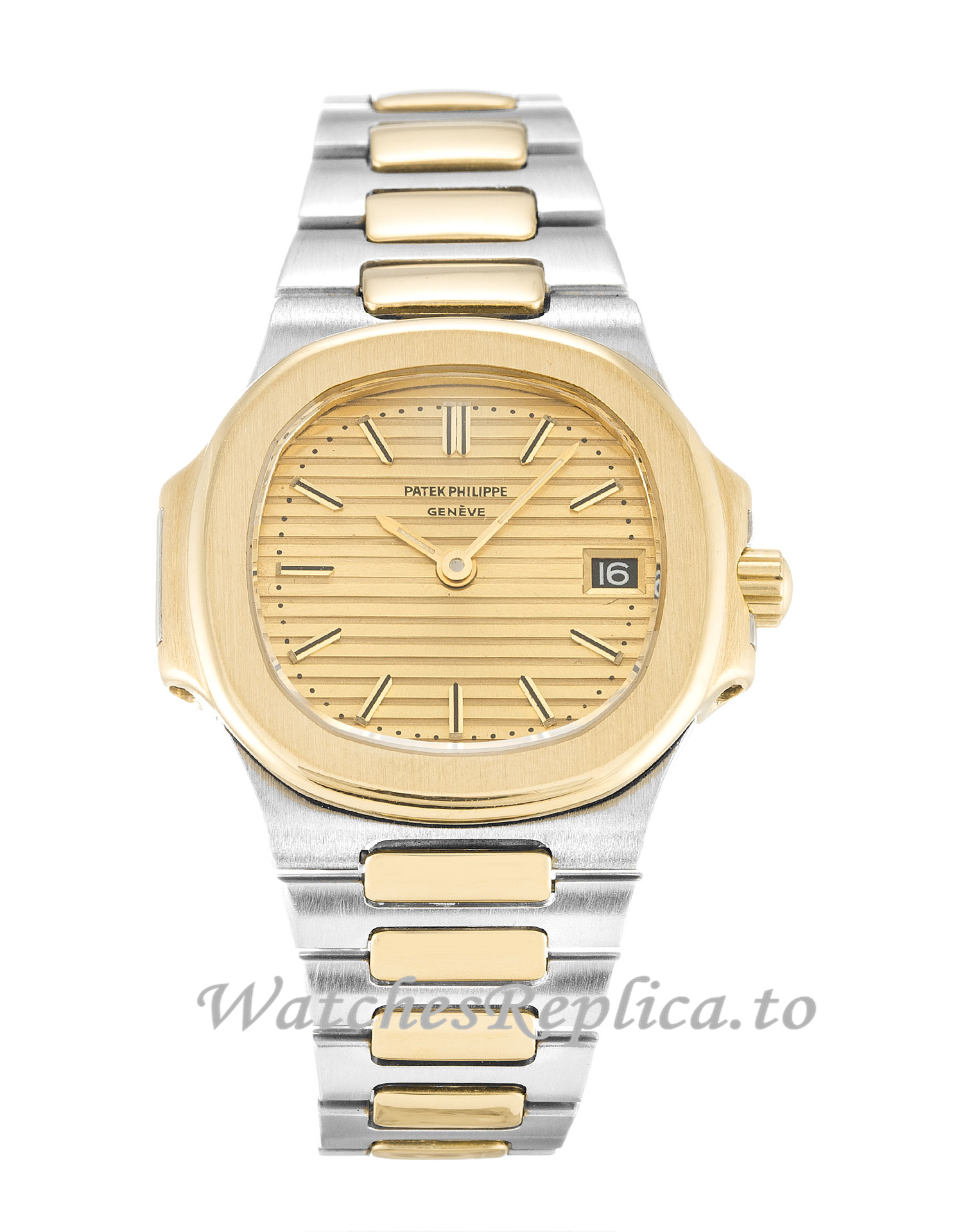 Patek Philippe Nautilus Champagne Dial 4700/1 24 MM - WatchesReplica.is