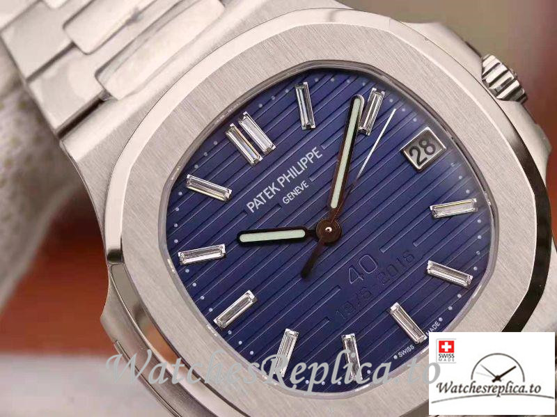 Swiss Patek Philippe Nautilus Replica 5711/1P Stick Markers 40MM - WatchesReplica.is