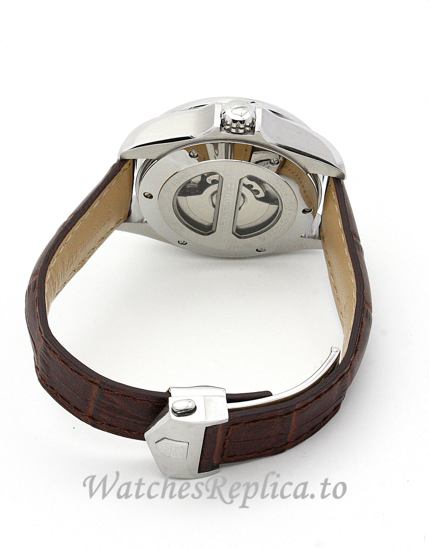 Tag Heuer Grand Carrera Brown Dial WAV5113.FC6231 43 MM - WatchesReplica.is