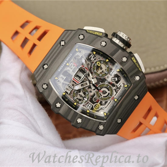 Richard Mille Replica RM11-03 Rubber strap 50MM - WatchesReplica.is