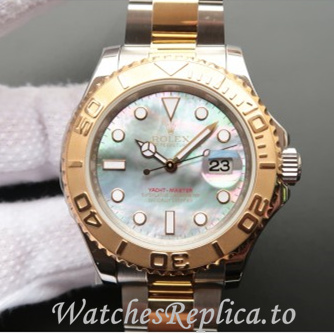Swiss Rolex Yacht Master Replica 116621 Stainless steel strap 40MM - WatchesReplica.is