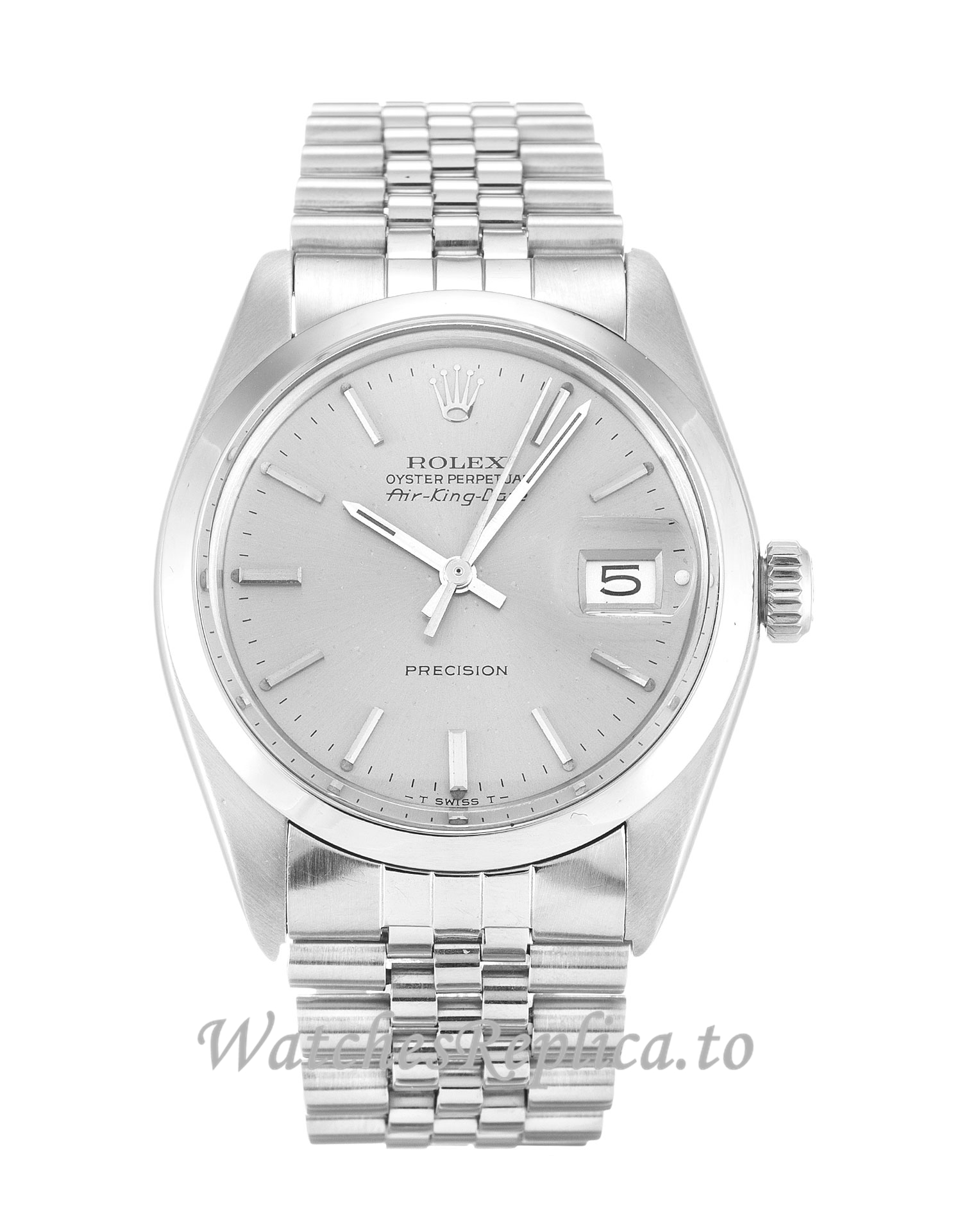 Rolex Air-King Grey Dial 5700 - WatchesReplica.is