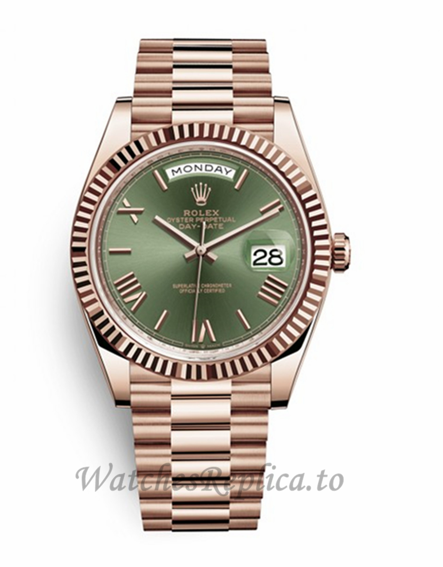 Replica Rolex Day Date 40mm 228235-0025 - WatchesReplica.is