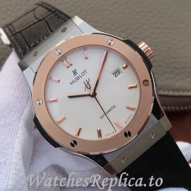 Hublot Replica 511.NX.1170.LR Leather strap 45MM - WatchesReplica.is