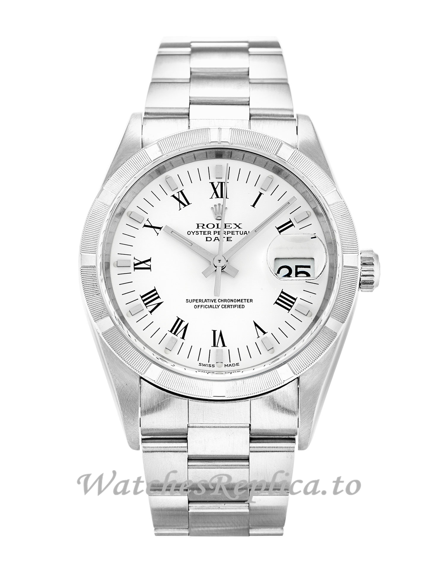 Rolex Oyster Perpetual Date 15210 34 MM - WatchesReplica.is
