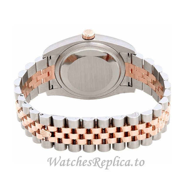 Replica Rolex Datejust 116201-27 36MM Stainless steel strap Mens Watch - WatchesReplica.is