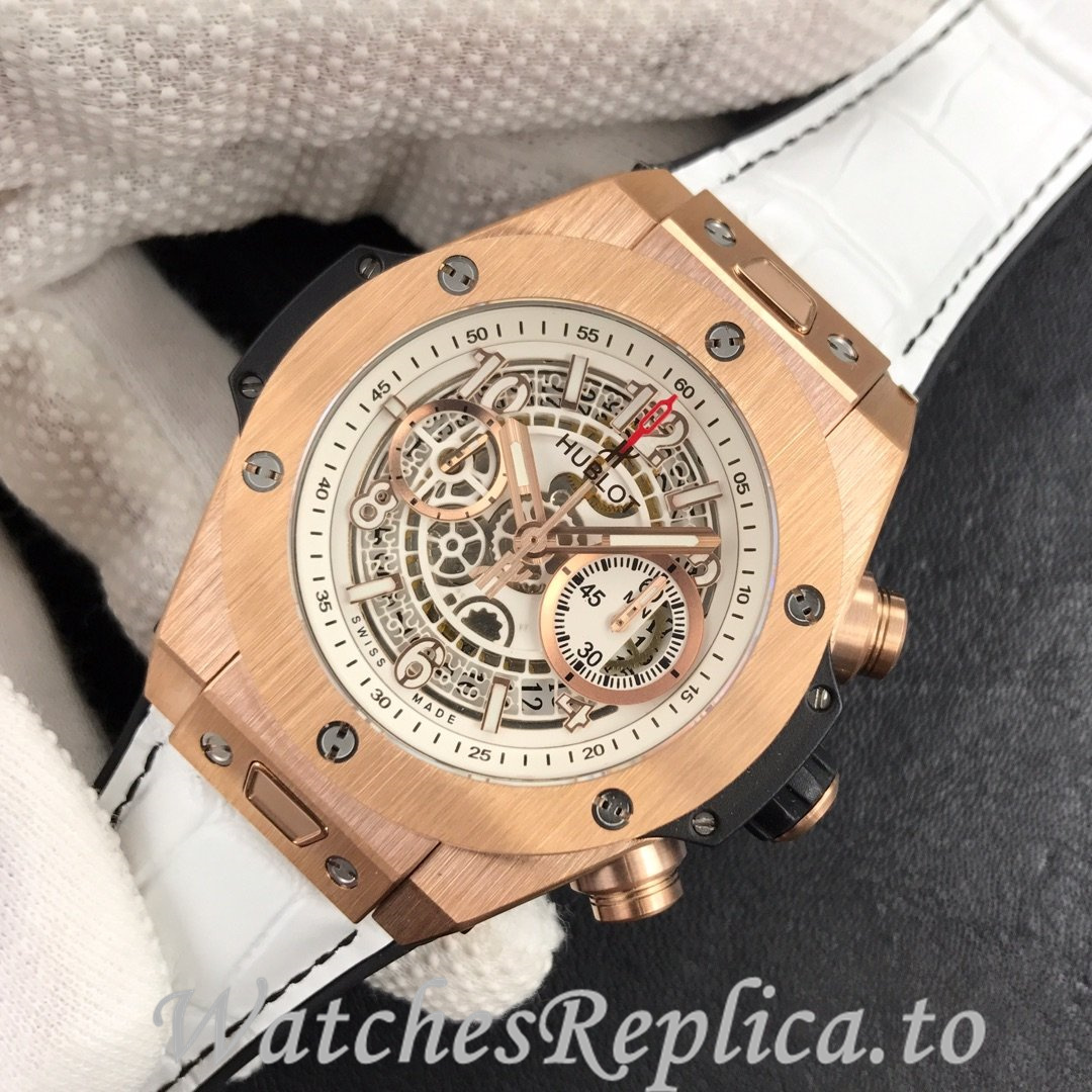 Hublot Replica 411.NM.1170.RX Rubber strap 45MM - WatchesReplica.is