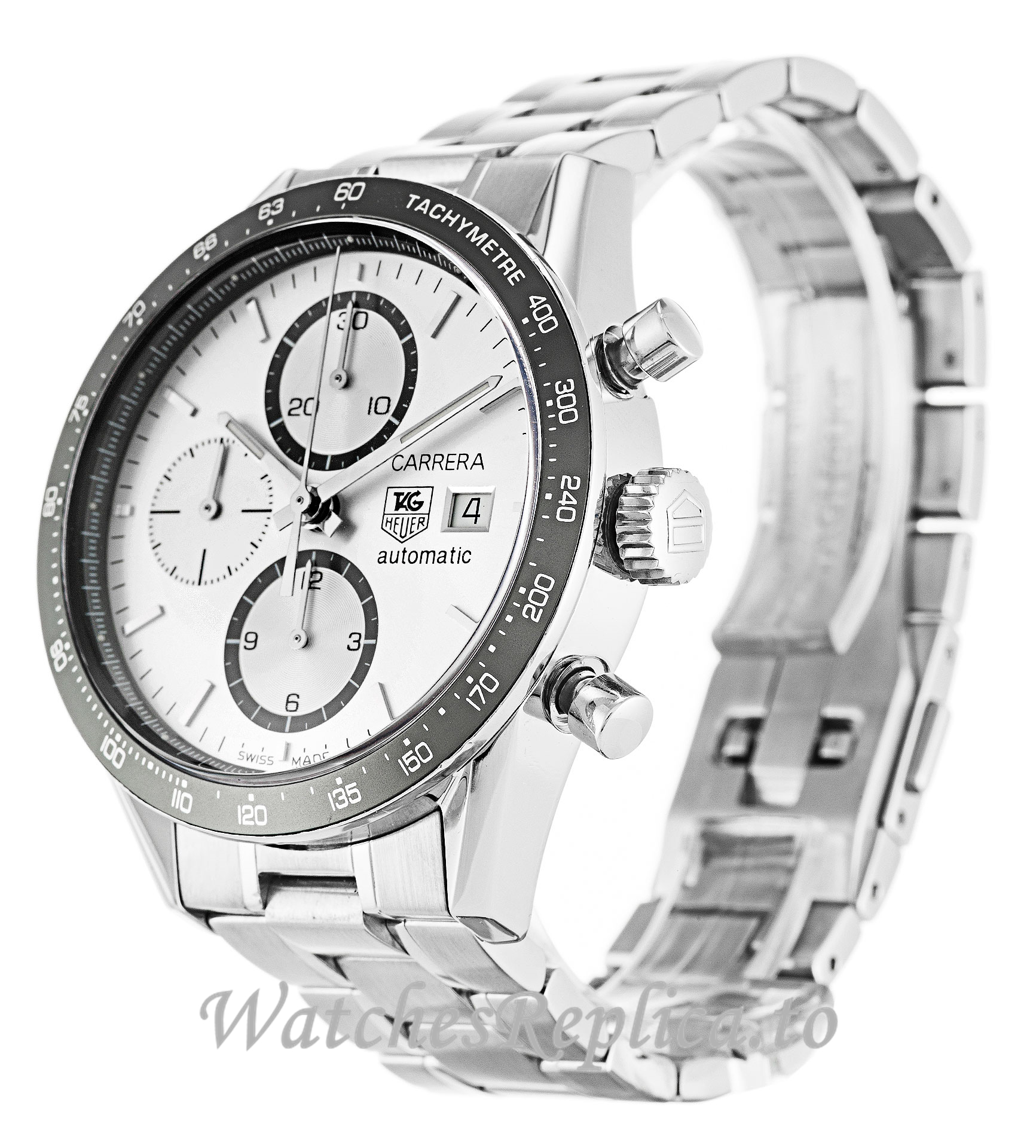Tag Heuer Carrera Silver Dial CV2011.BA0786 41MM Automatic - WatchesReplica.is