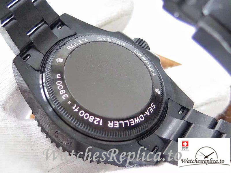 Swiss Rolex Sea-Dweller Bamford Replica 116660 001 Black Bezel 44MM - WatchesReplica.is