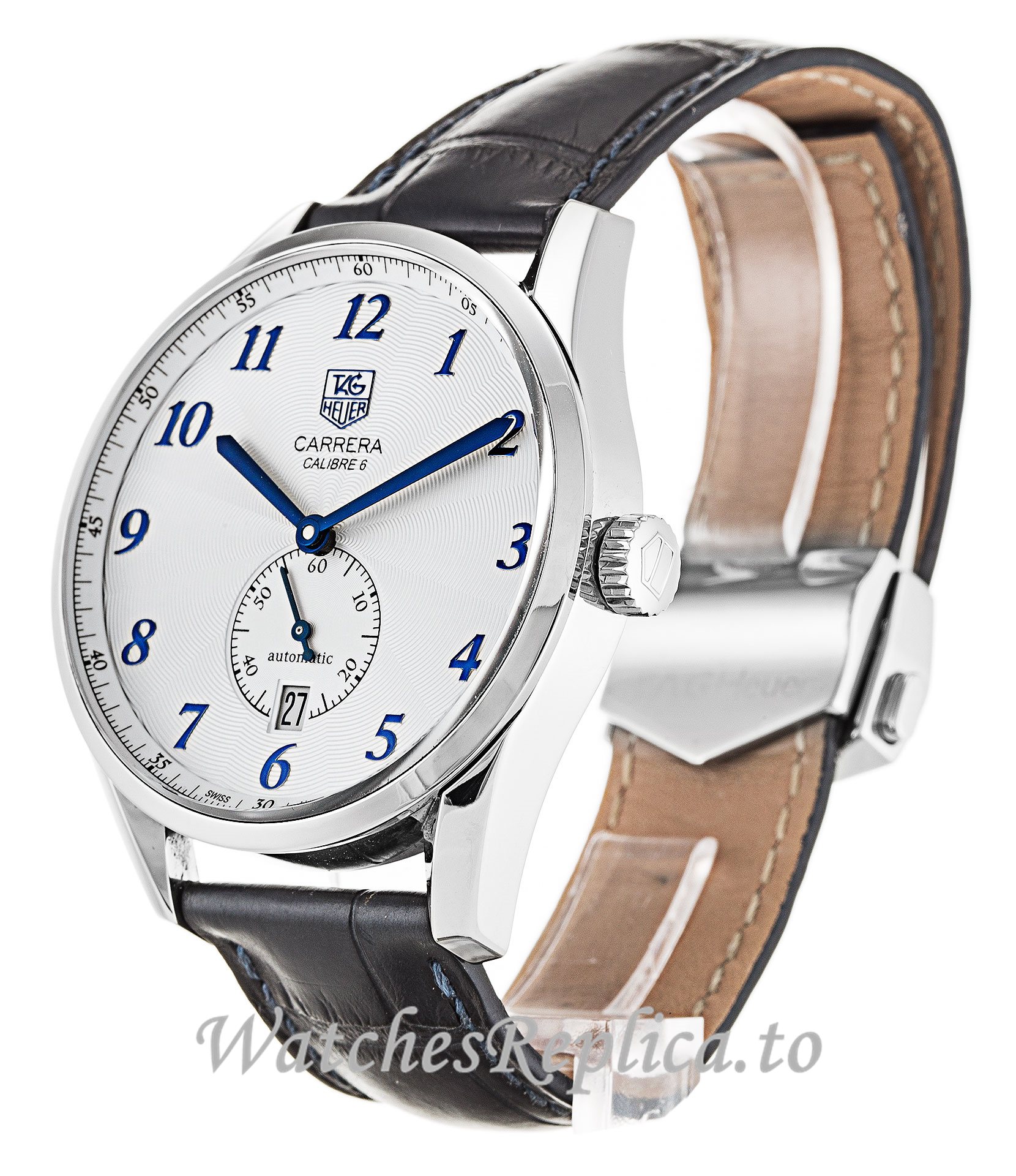 Tag Heuer Carrera Silver Dial WAS2111.FC6293 41MM - WatchesReplica.is