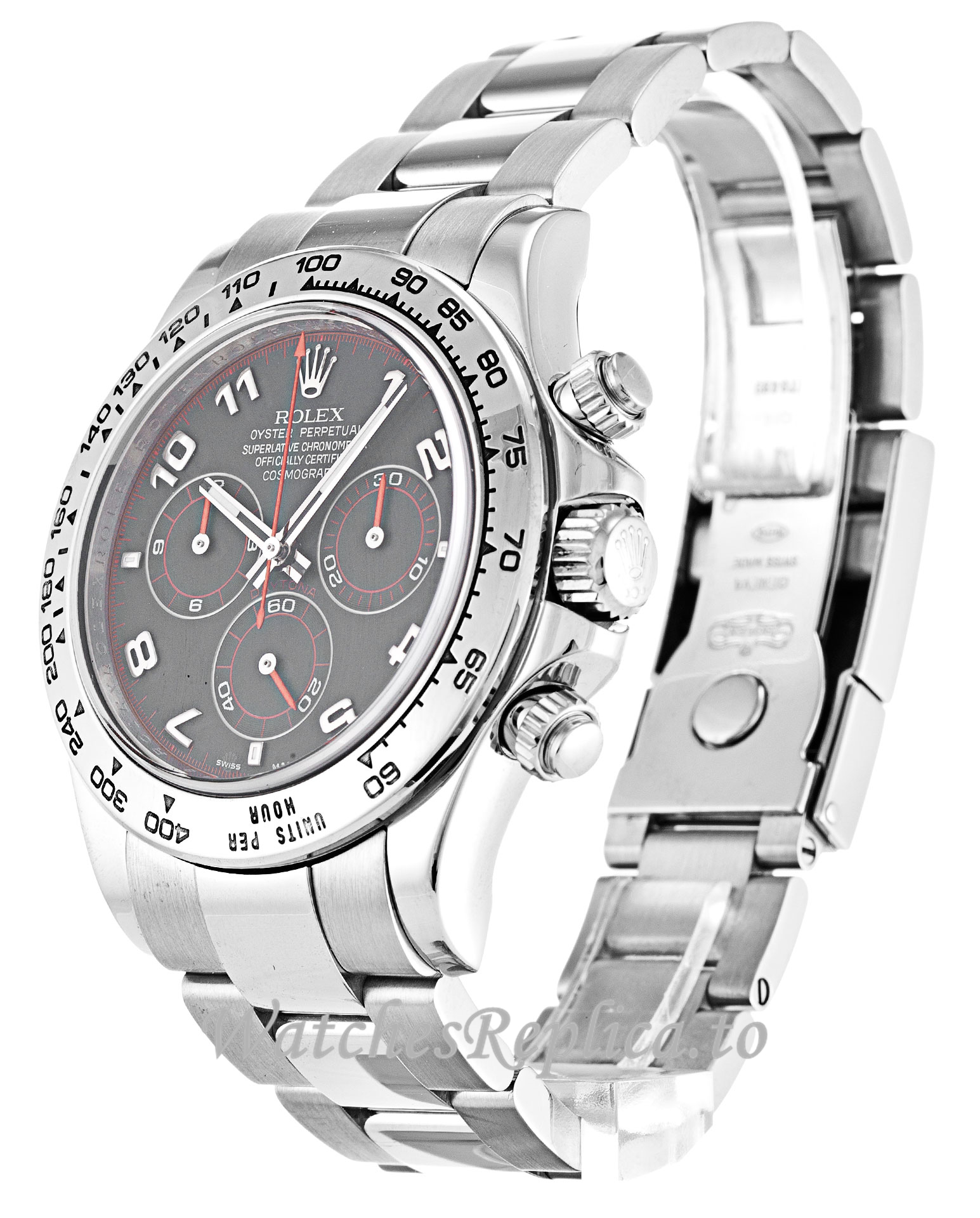 Rolex Daytona Black Dial 116509 - WatchesReplica.is